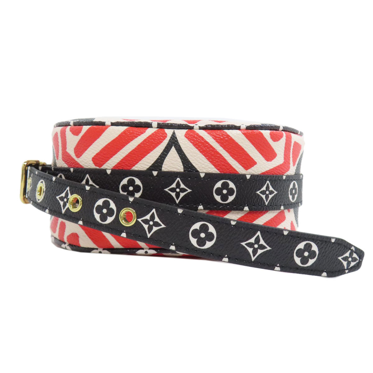 Louis Vuitton Shoulder Bag M45366 Monogram Giant Red Bowt Chapot Supreme Women