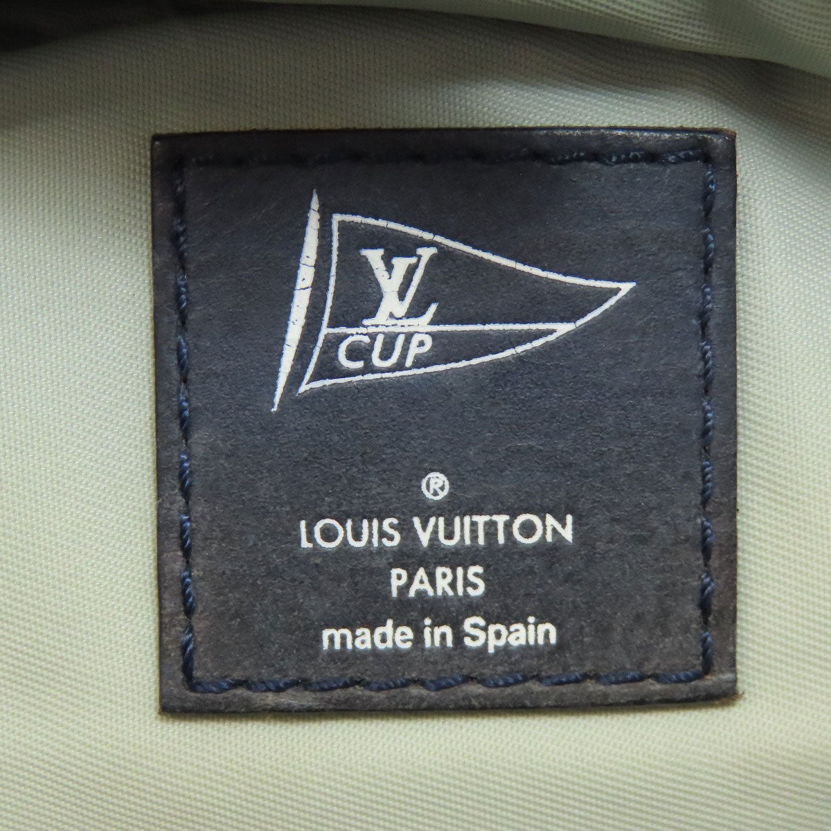 Louis Vuitton Hip Bag M80706 Nylon Navy Louis Vuitton Cup Misen Women