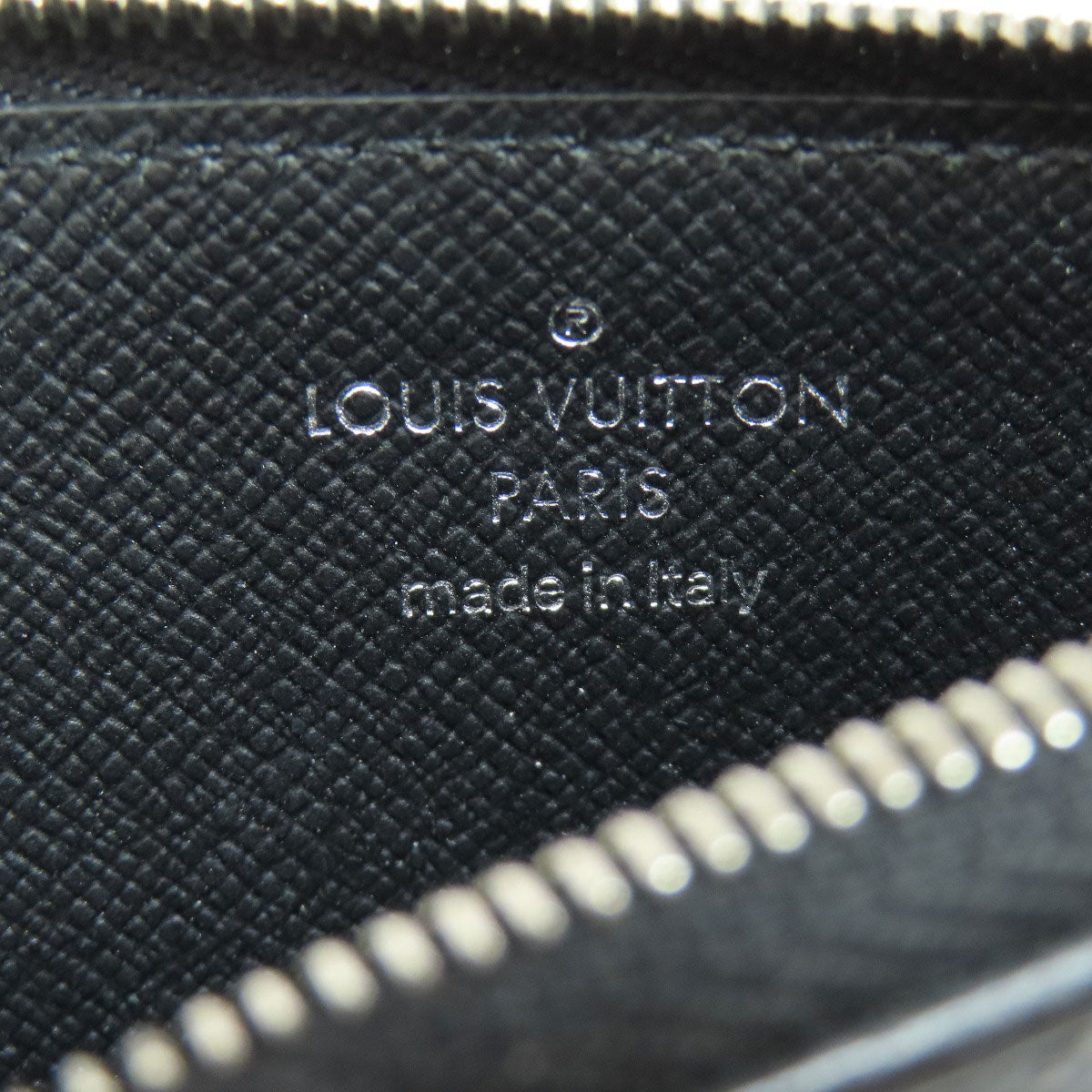 Louis Vuitton Coin Case N64038 Damier Canvas Black Coin Card Holder Mens