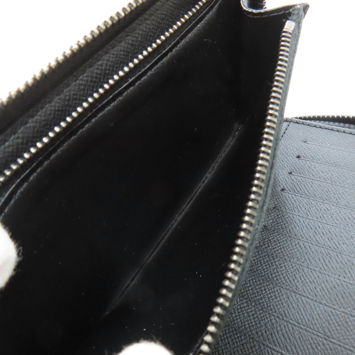 Louis Vuitton Long Wallet Purse M62295 Monogram Eclipse Black Zippy Wallet Vertical Mens