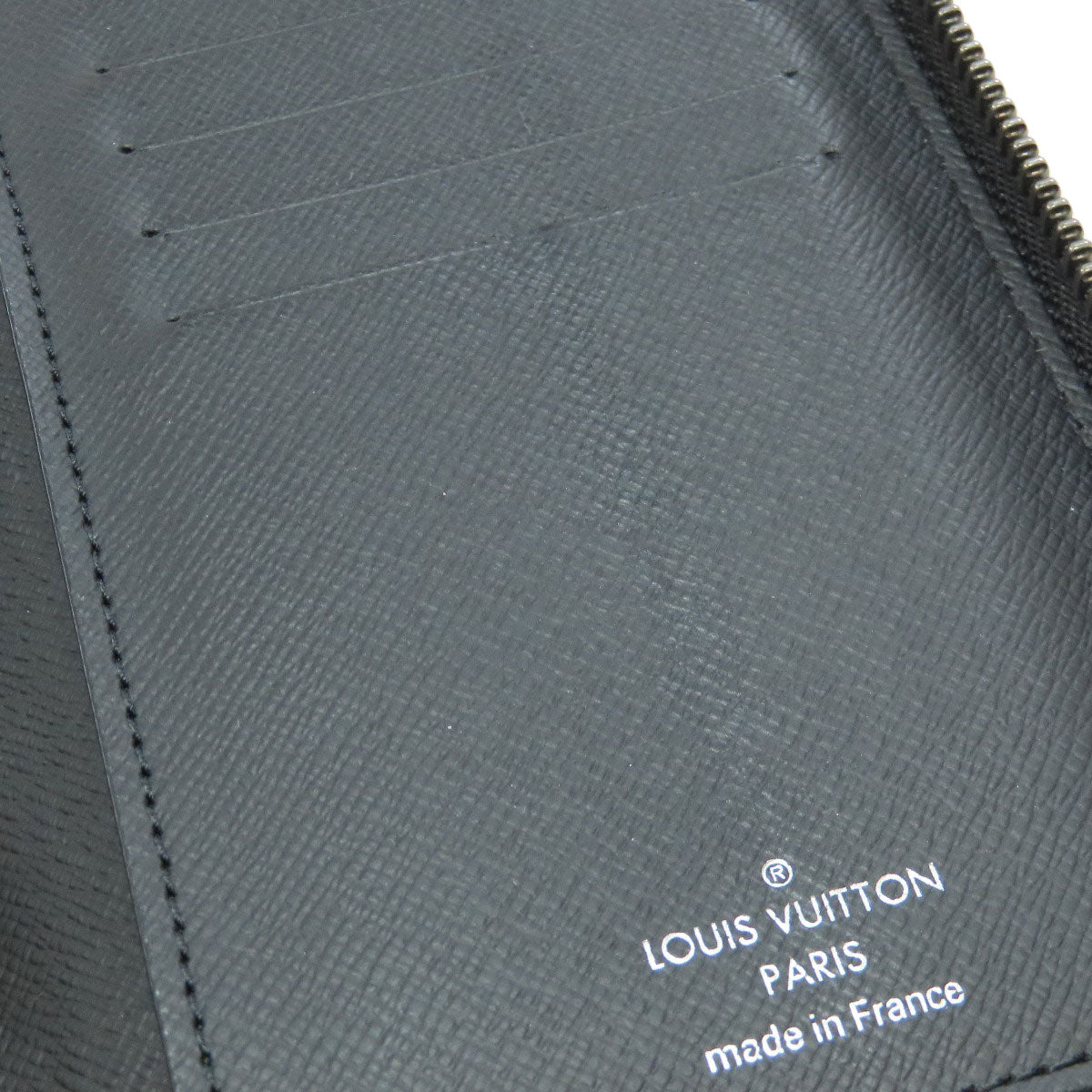 Louis Vuitton Long Wallet Purse M62295 Monogram Eclipse Black Zippy Wallet Vertical Mens
