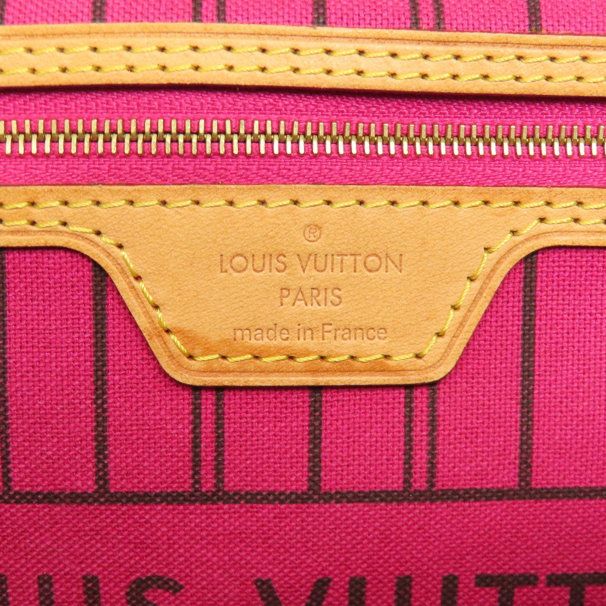 Louis Vuitton Tote Bag M41245 Monogram Canvas Brown Never Full Pm Women