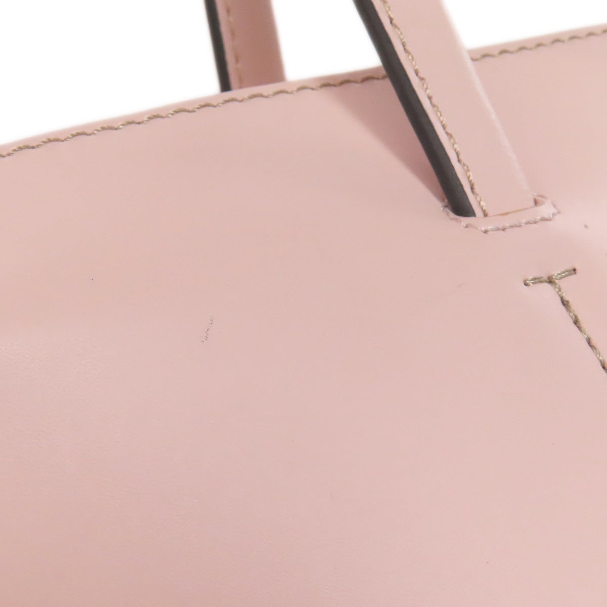 Furla Tote Bag Leather Pink Logo Women