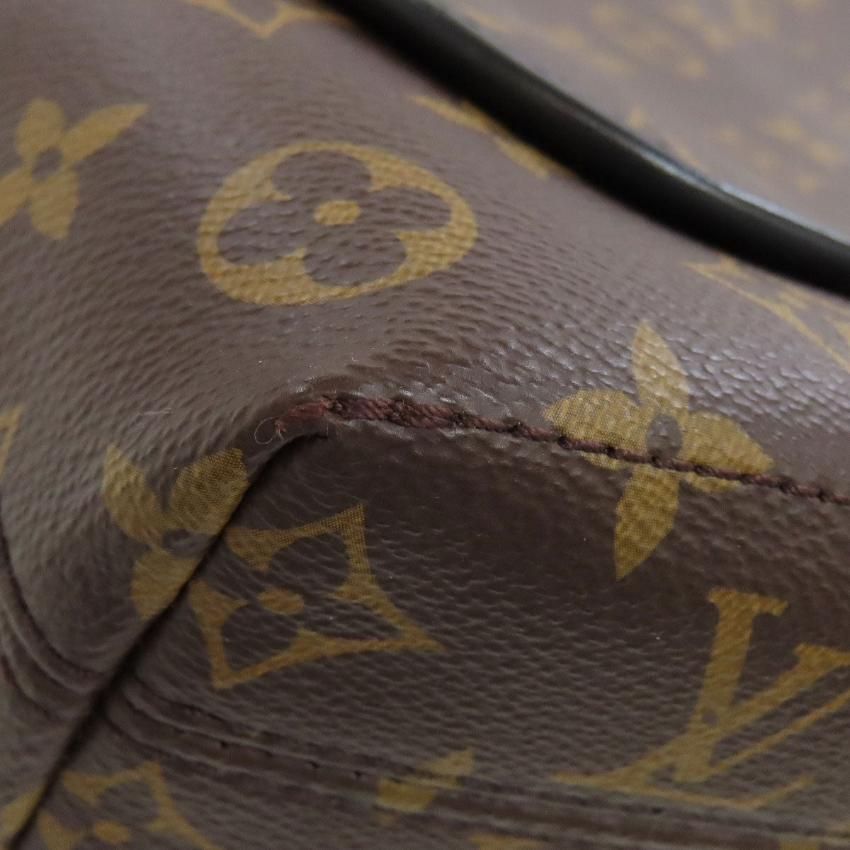 Louis Vuitton Shoulder Bag M45557 Monogram Macacer Brown Magnetic Messenger Women