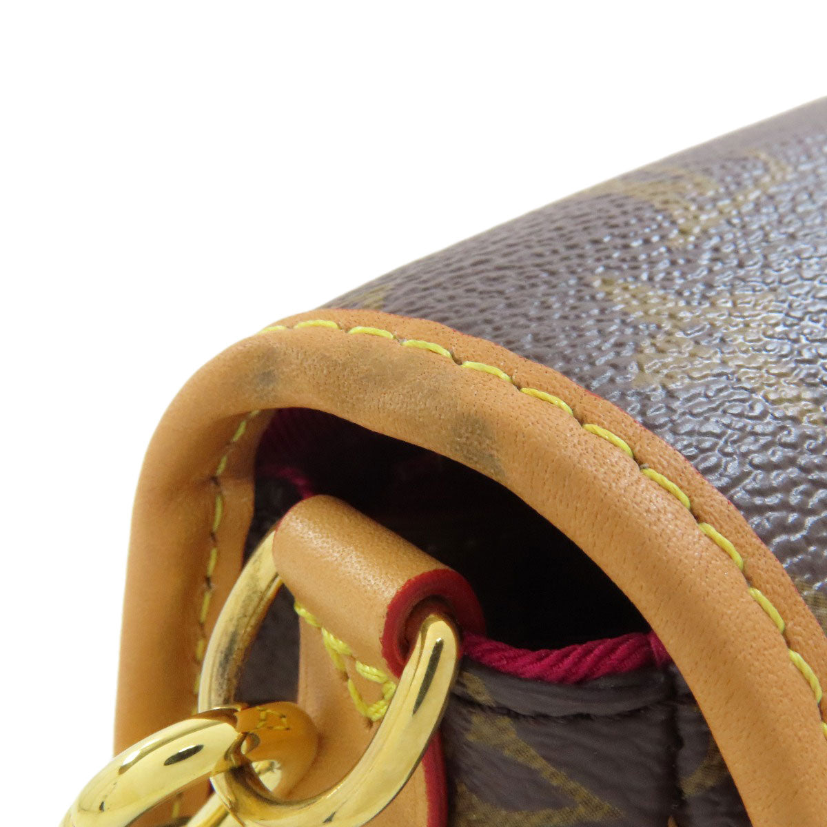Louis Vuitton Shoulder Bag M46049 Monogram Canvas Brown Diane Nm Pm Women