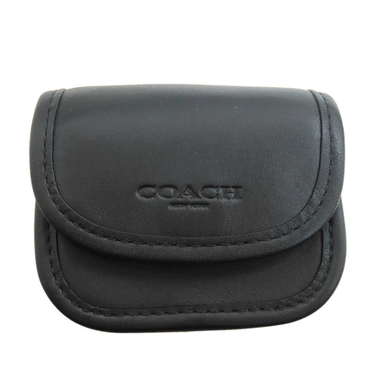 Coach Shoulder Bag C8141 Pvc Black Signature Women