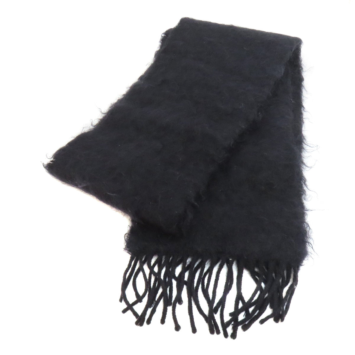 Loewe Scarf Mohair, Wool Black Anagram Women