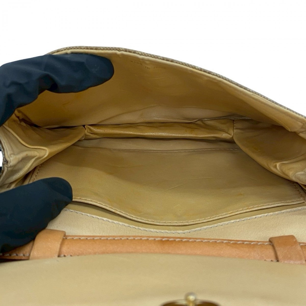 Celine Shoulder Bag Leather Brown