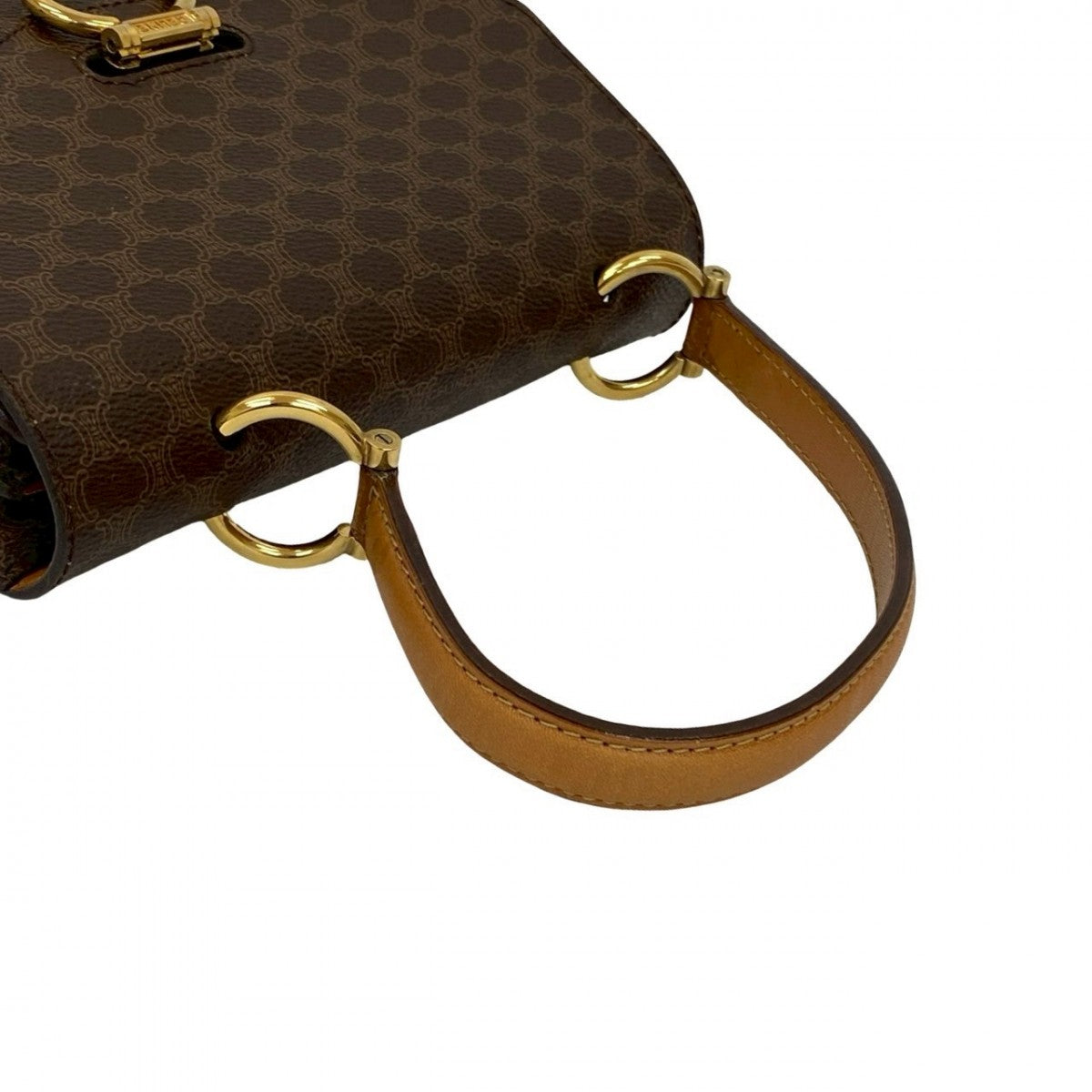 Celine Handbag Leather Brown