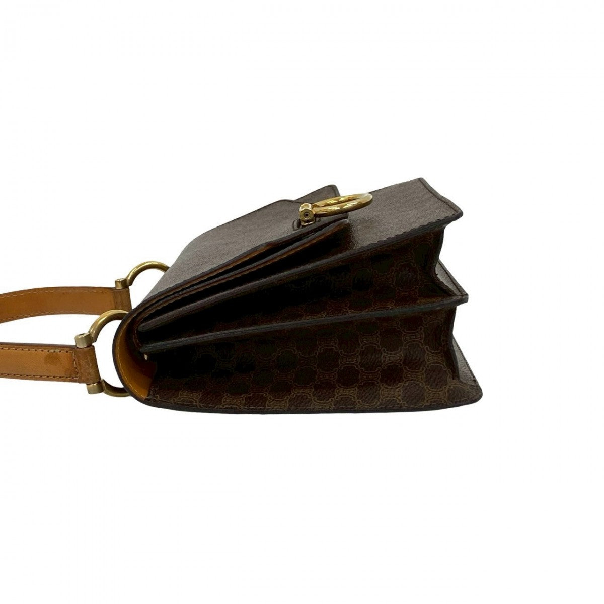 Celine Handbag Leather Brown