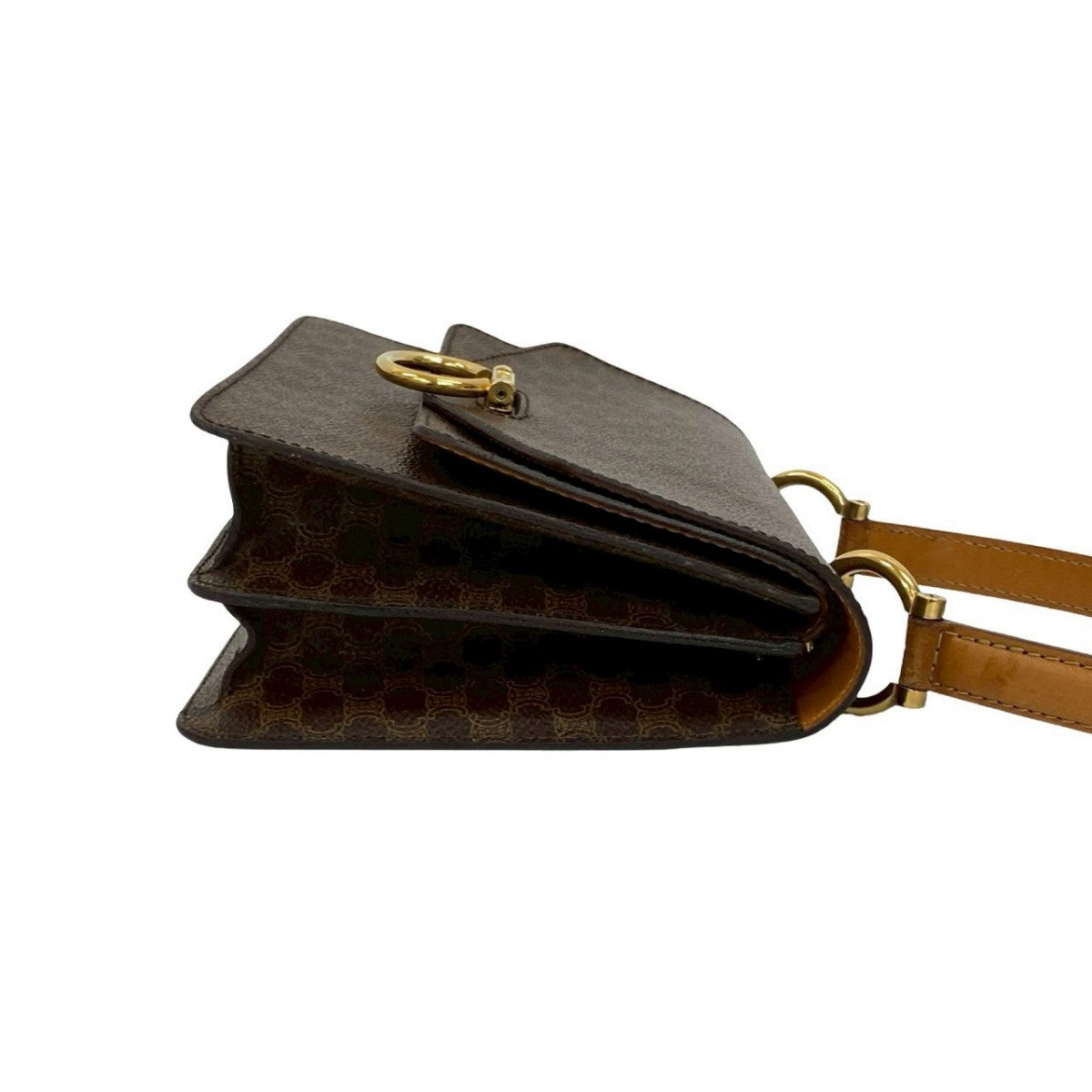 Celine Handbag Leather Brown