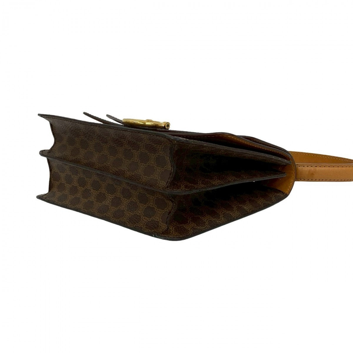 Celine Handbag Leather Brown
