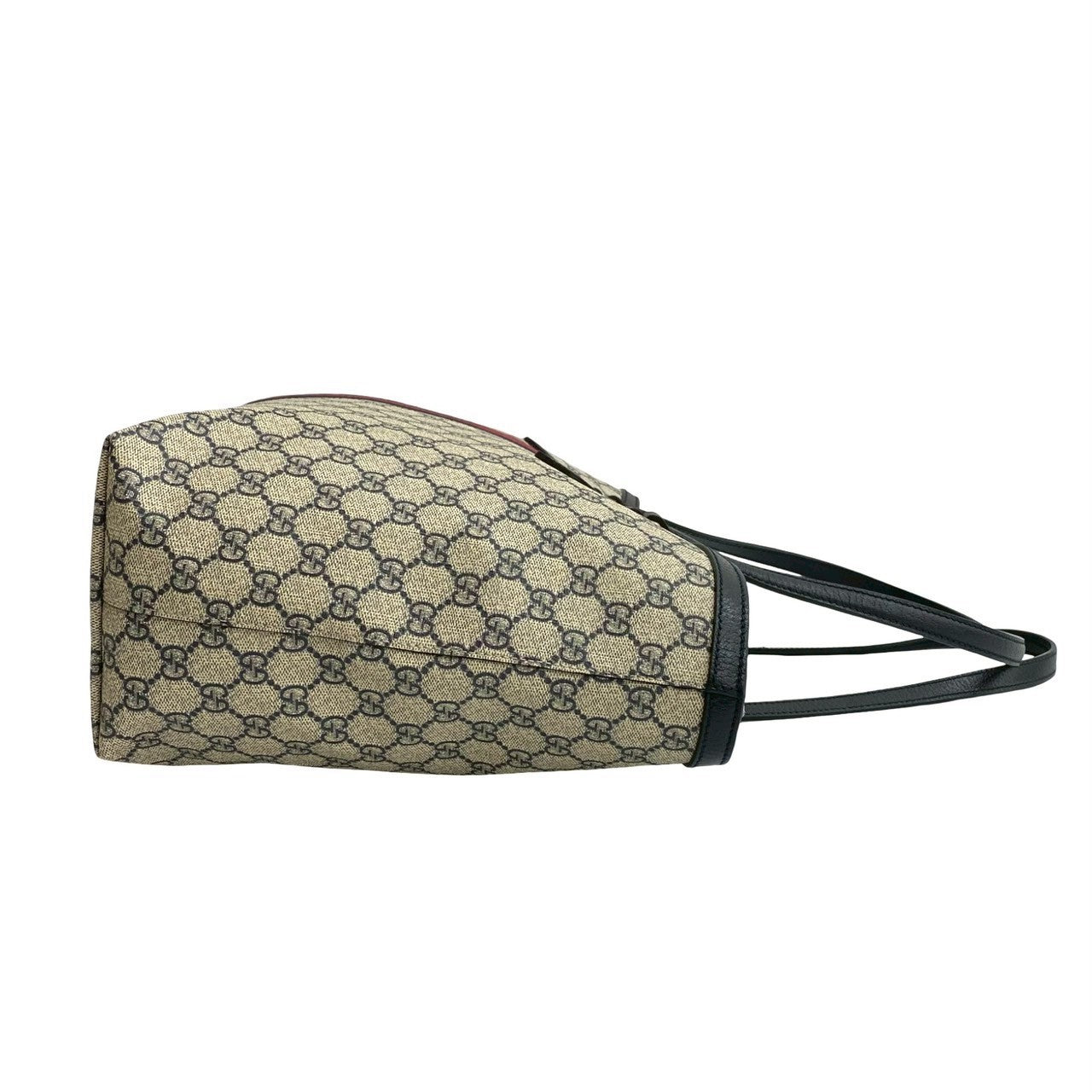 Gucci Tote Bag Leather Navy Ofidia