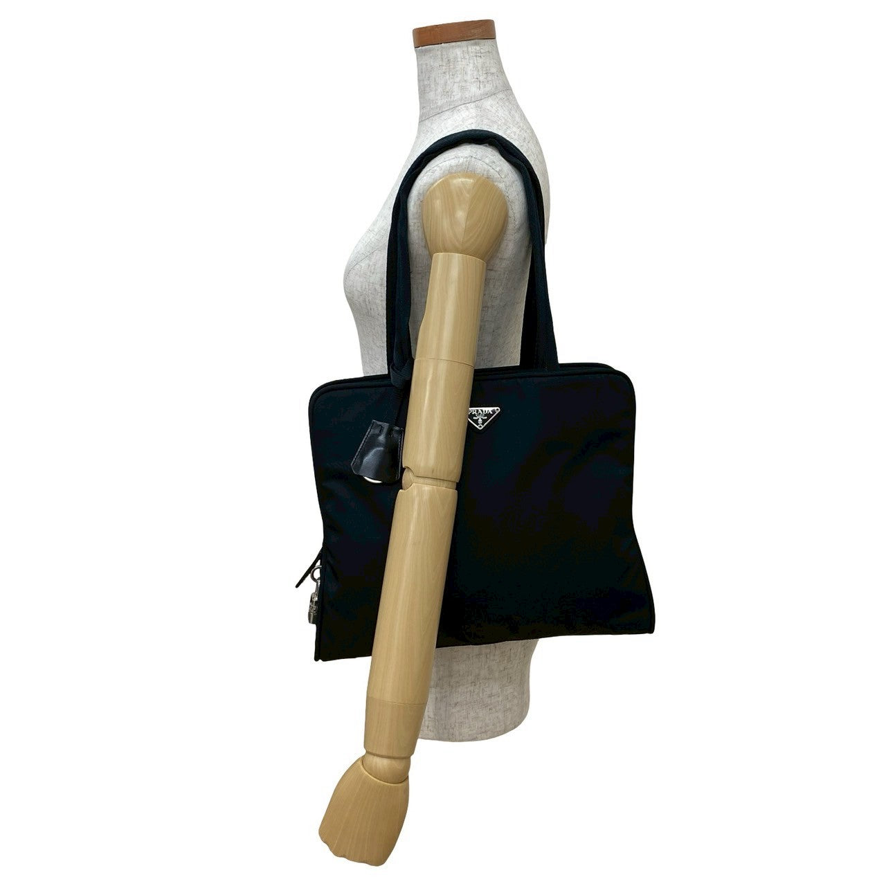 Prada Tote Bag Nylon Black