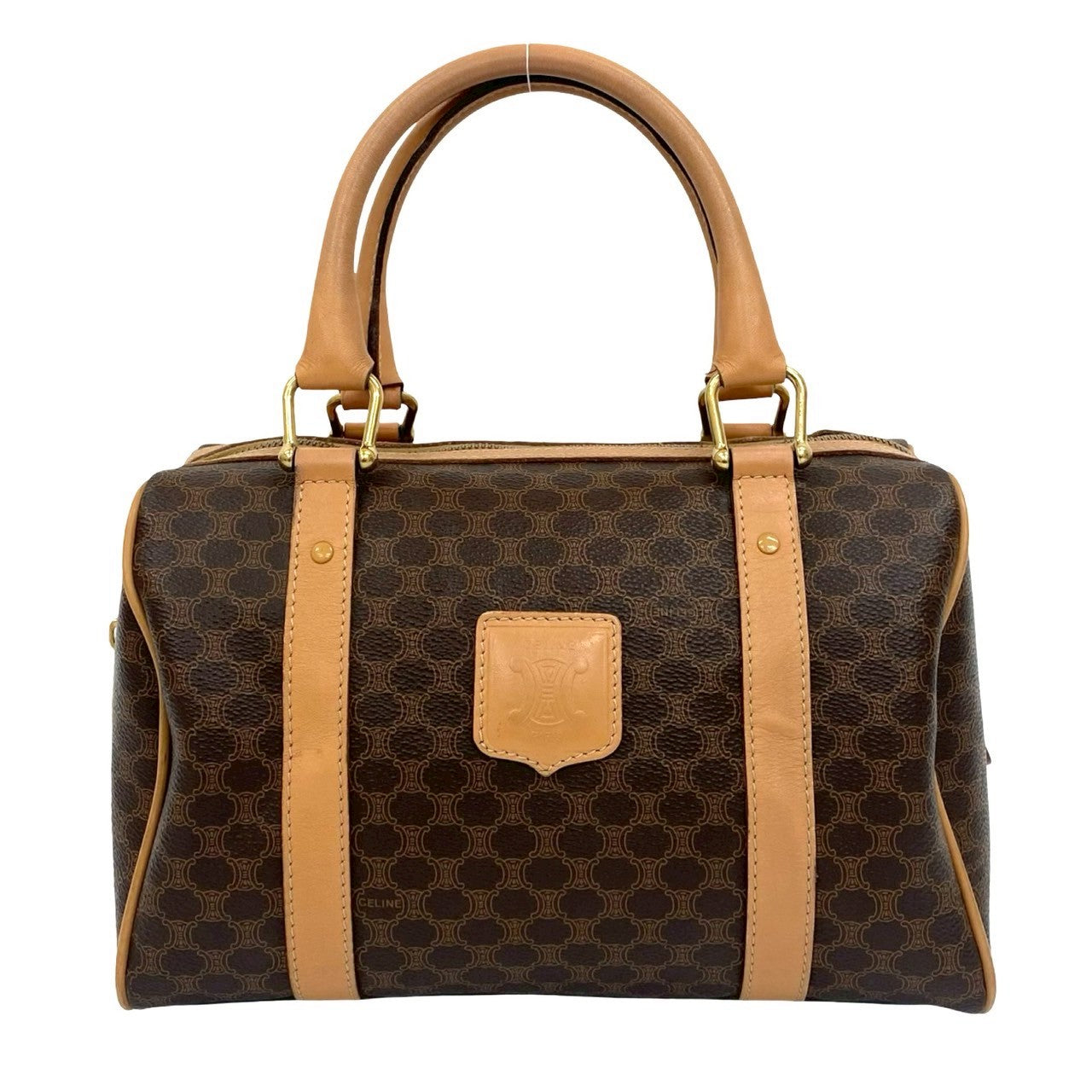 Celine Handbag Leather Brown