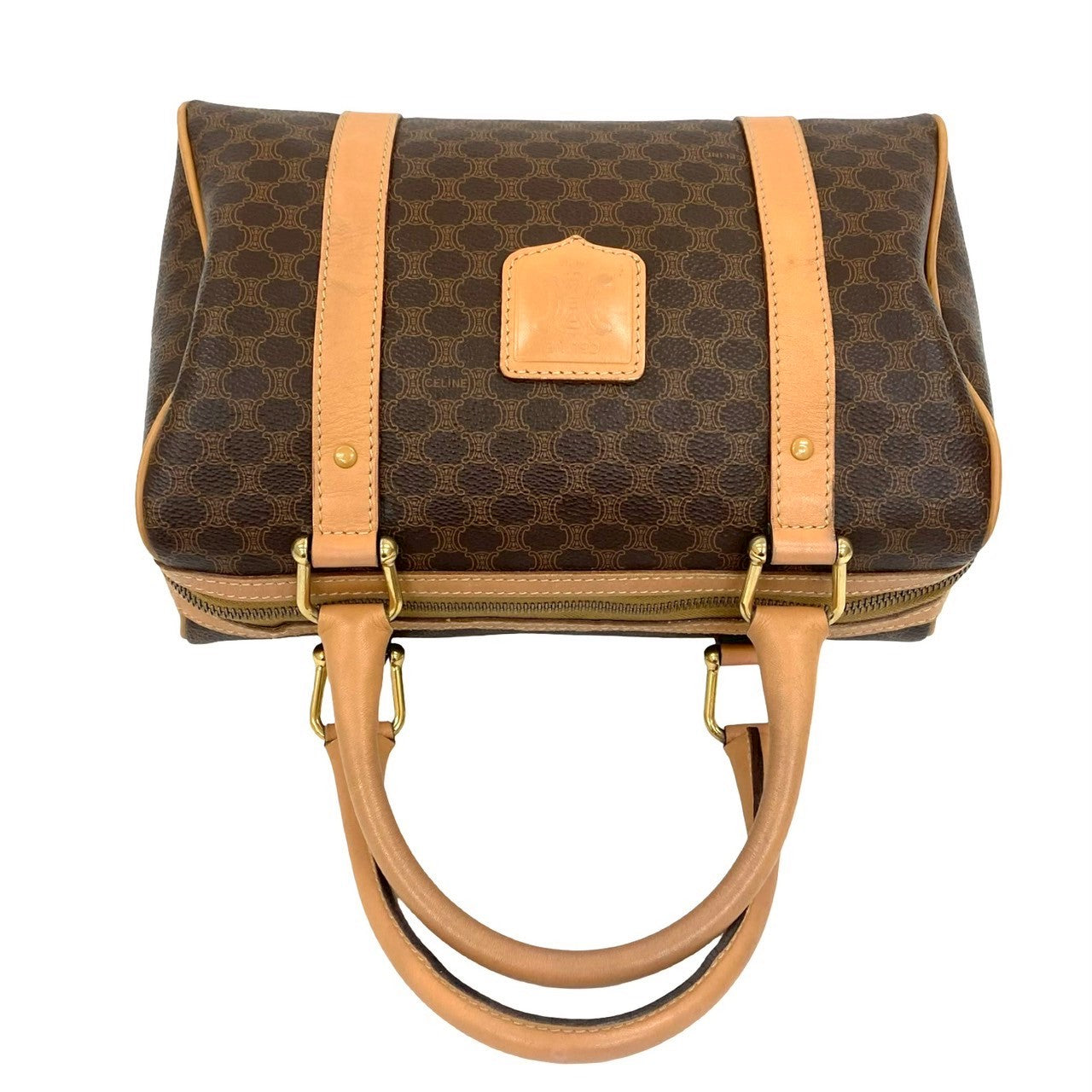 Celine Handbag Leather Brown