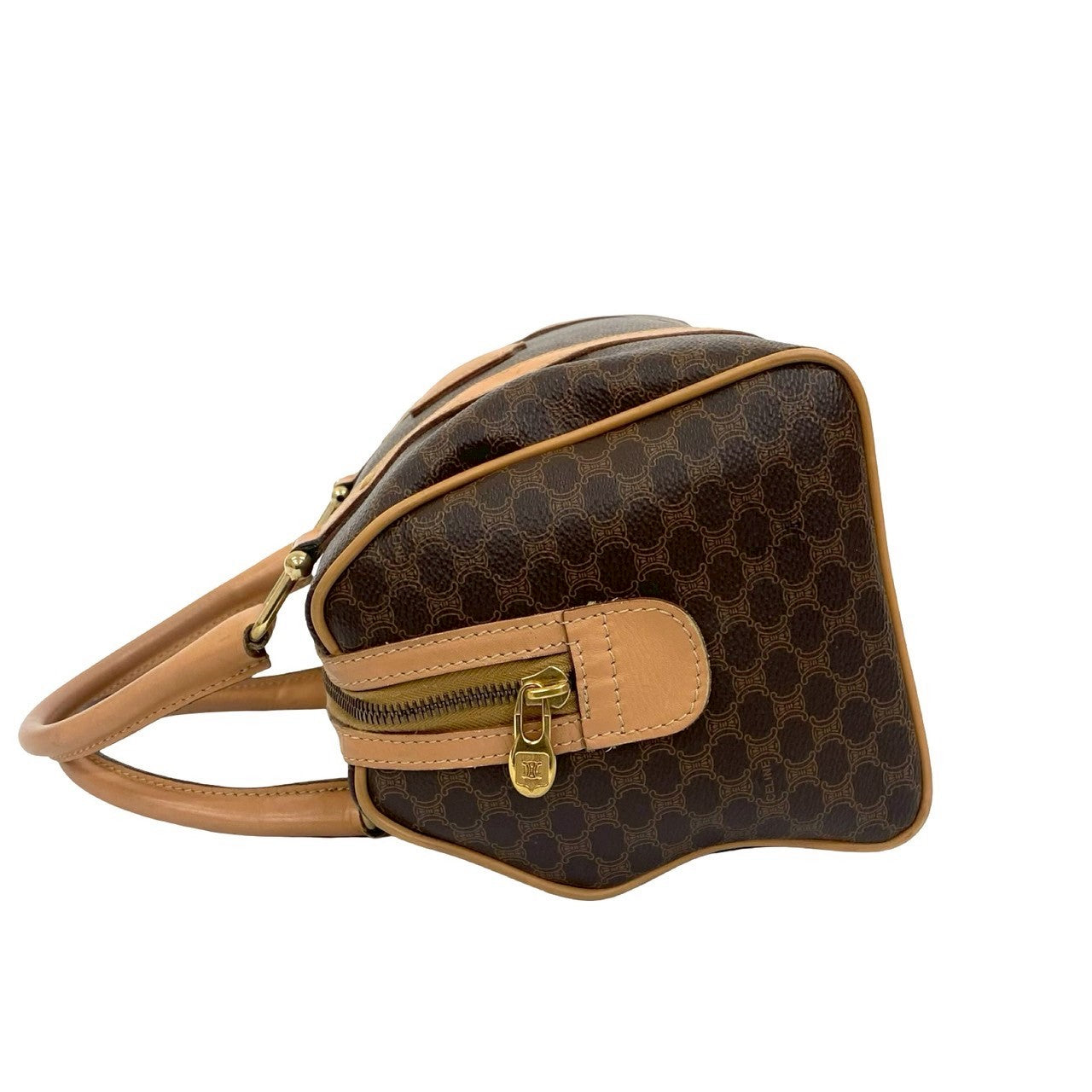 Celine Handbag Leather Brown