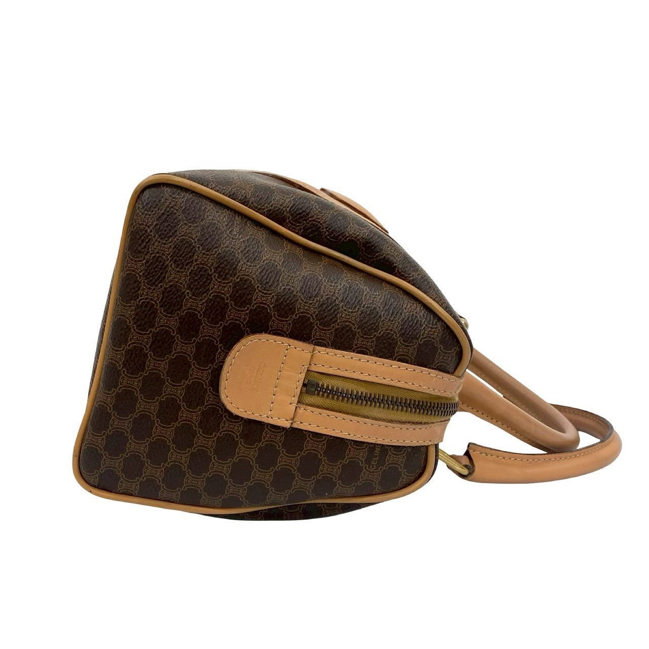 Celine Handbag Leather Brown