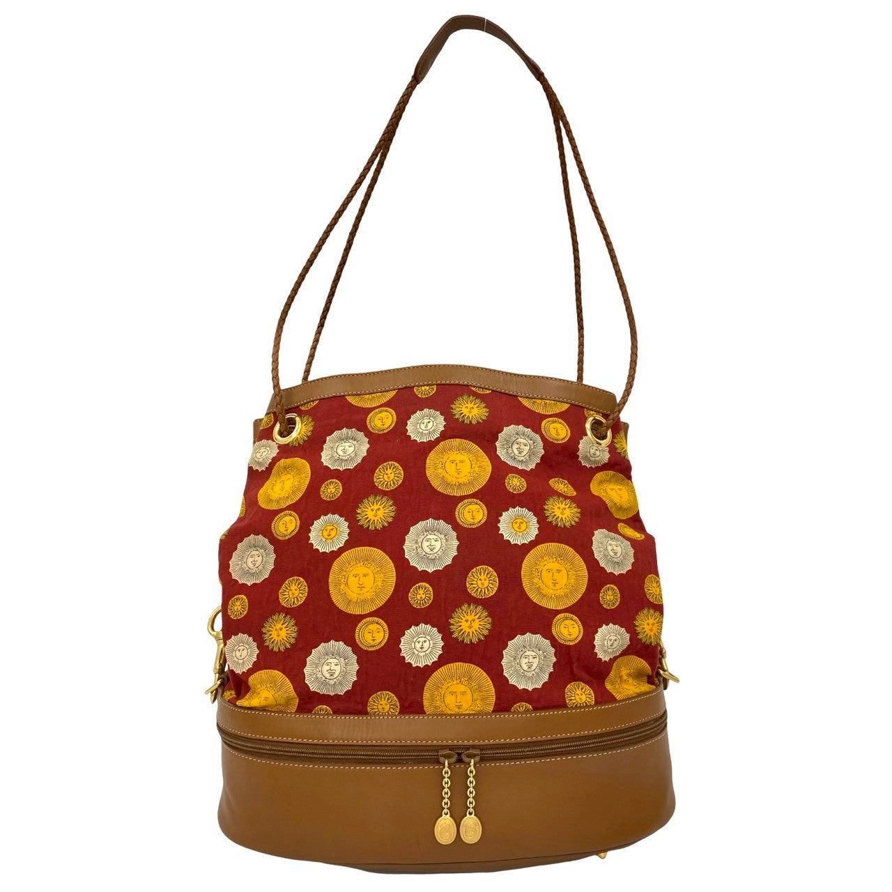 Gucci Shoulder Bag Leather Red