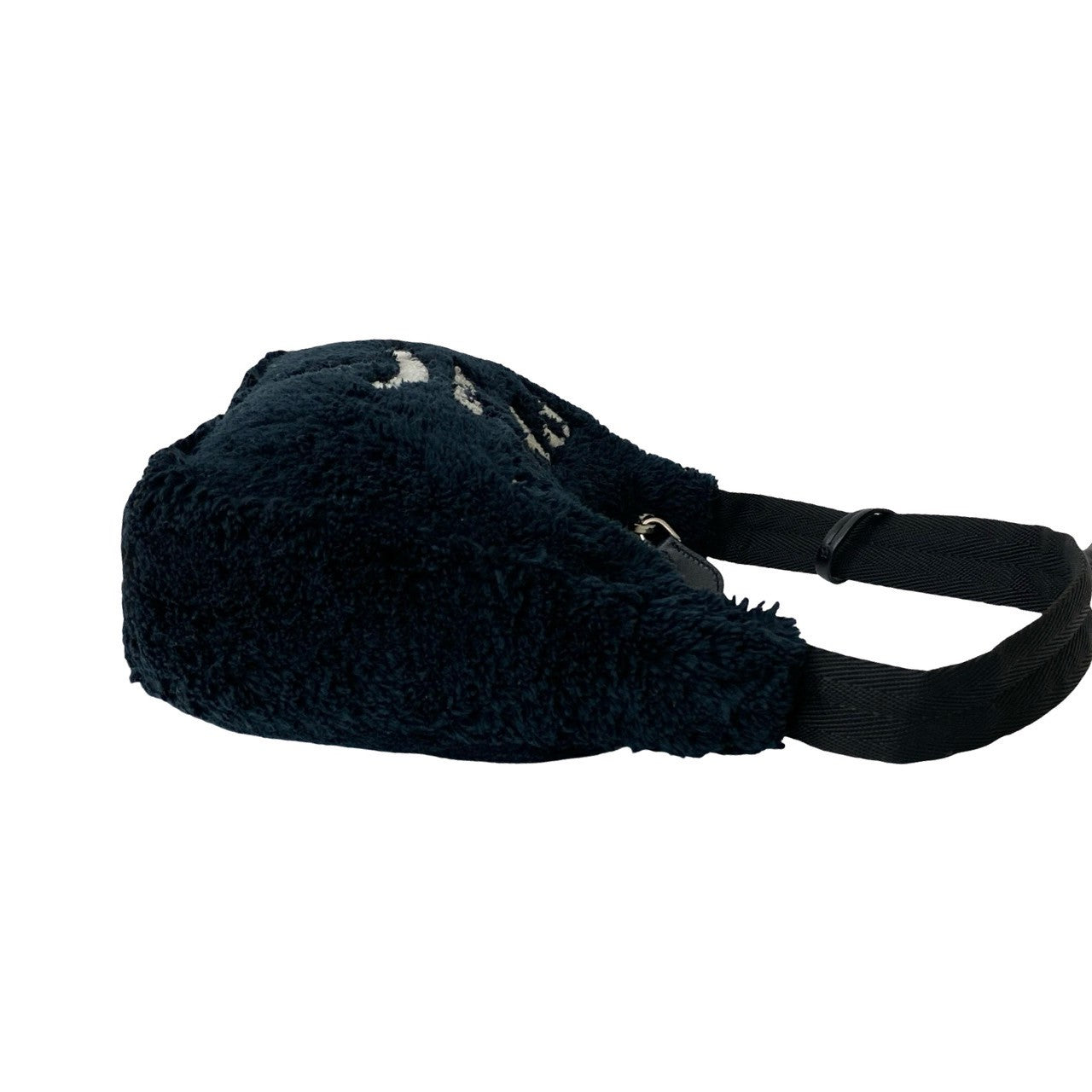 Prada Handbag Pile Black Re-Edition Terry Mini