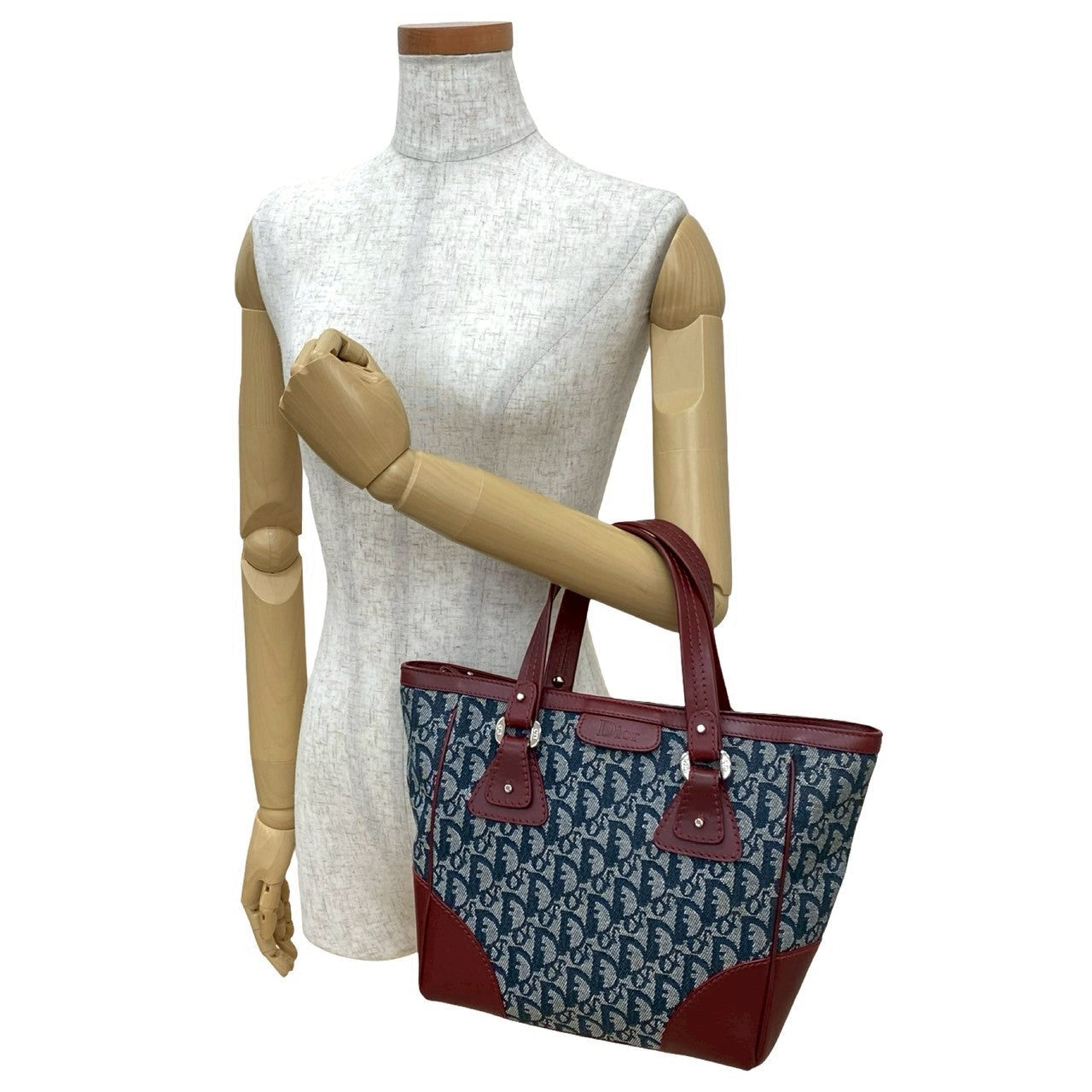 Dior Handbag Canvas Navy