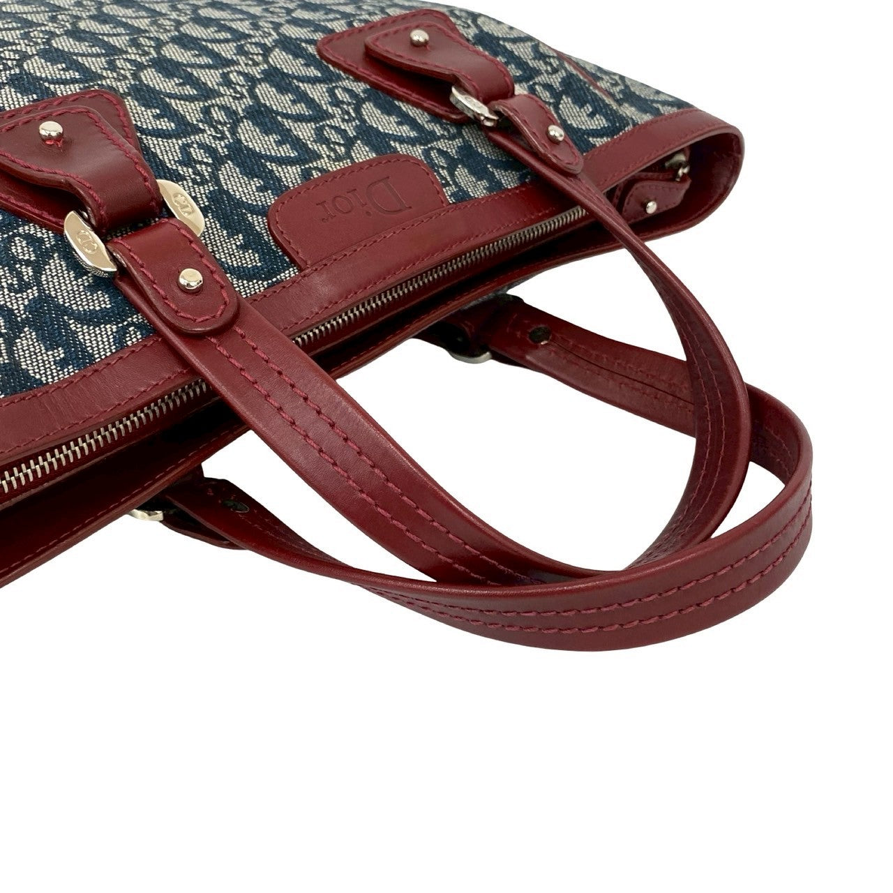 Dior Handbag Canvas Navy