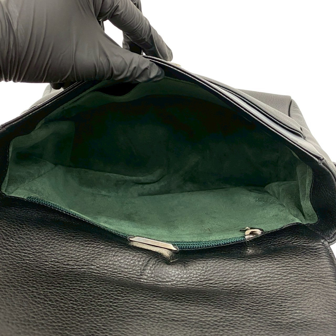 Loewe Shoulder Bag Leather Black