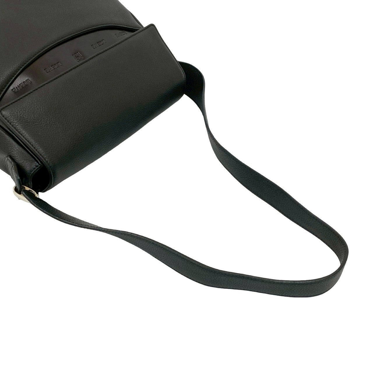 Loewe Shoulder Bag Leather Black