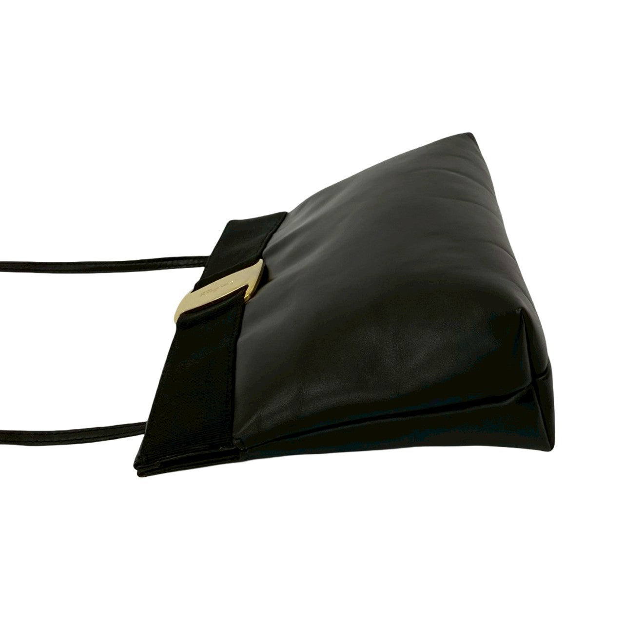 Salvatore Ferragamo Shoulder Bag Leather Black