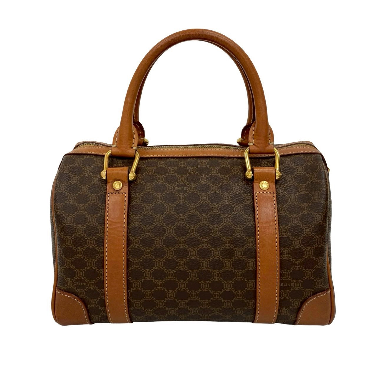 Celine Handbag Leather Brown