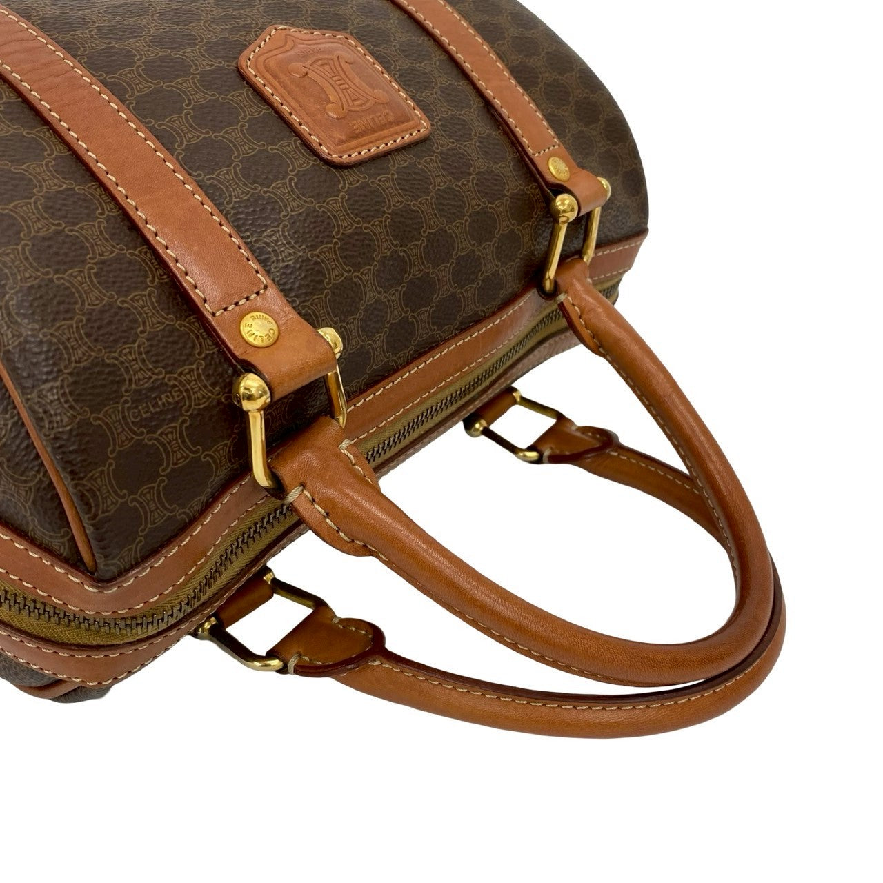 Celine Handbag Leather Brown