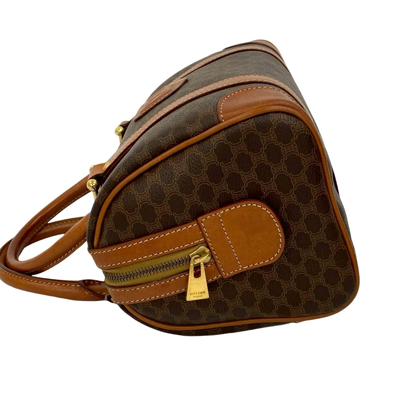 Celine Handbag Leather Brown