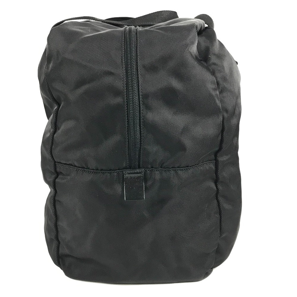 Gucci Boston Duffel Bag 012E0389 Nylon Black Logo Women(Unisex)