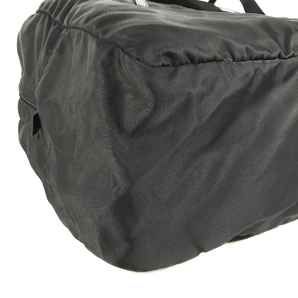 Gucci Boston Duffel Bag 012E0389 Nylon Black Logo Women(Unisex)