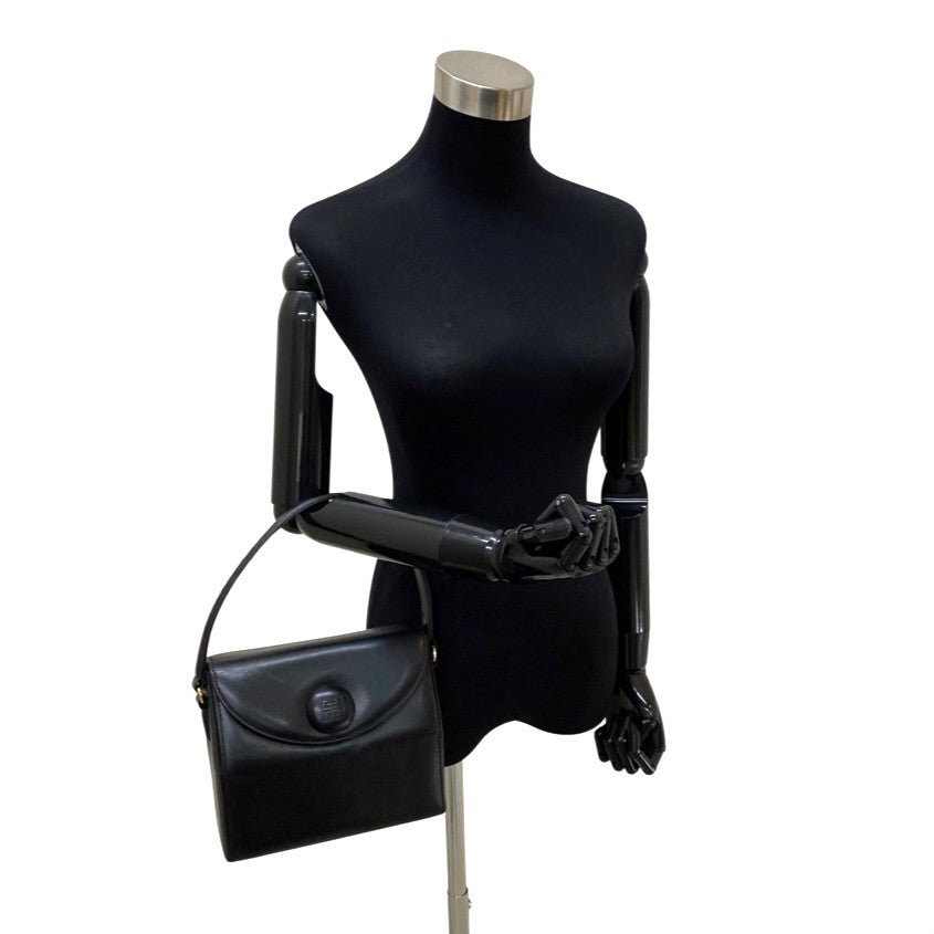 Givenchy Handbag Leather Black Women