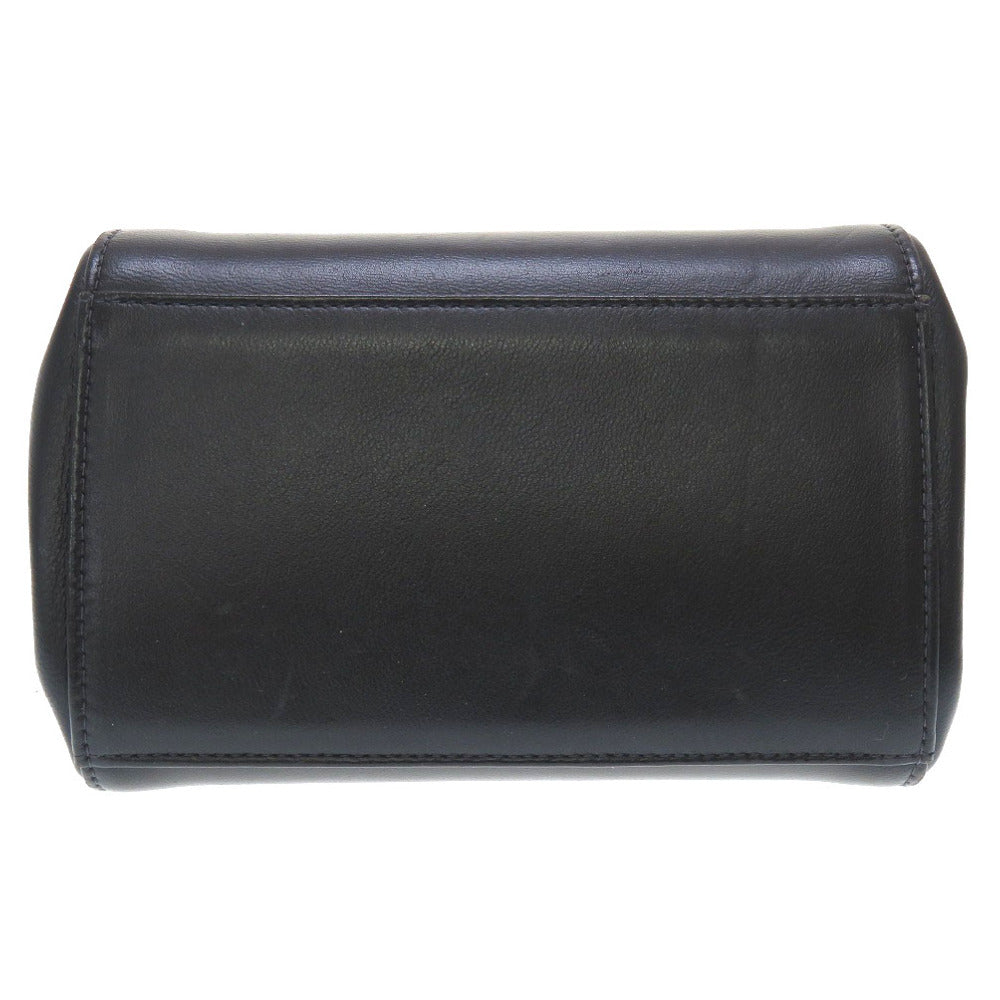 Chanel Shoulder Bag Lambskin Black 2.55 Chocolate Bar Women Secondhand
