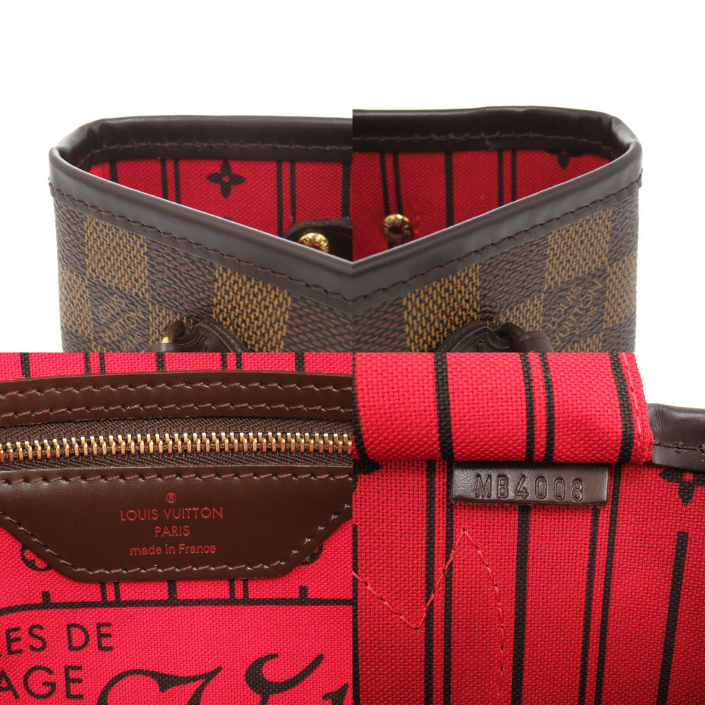 Louis Vuitton Tote Bag N51109 Damier Canvas Brown Damier Never Full Pm Women