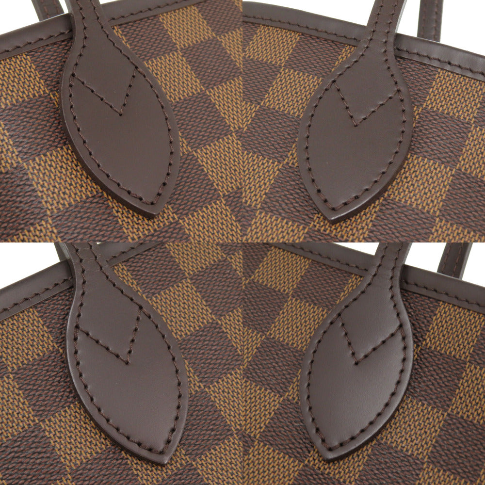 Louis Vuitton Tote Bag N51109 Damier Canvas Brown Damier Never Full Pm Women