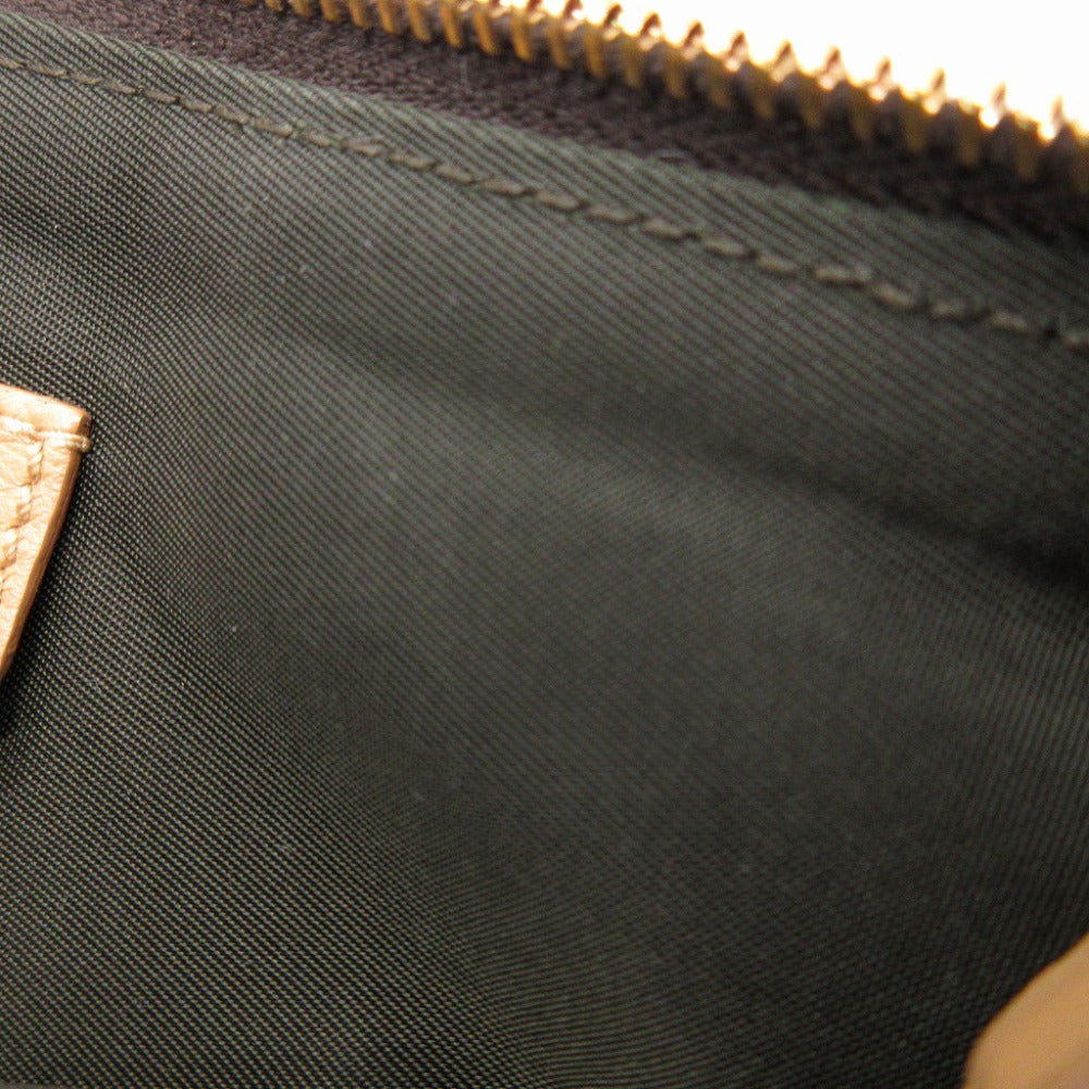 Christian Dior Handbag Canvas Brown Saddle Pouch Trotter Women