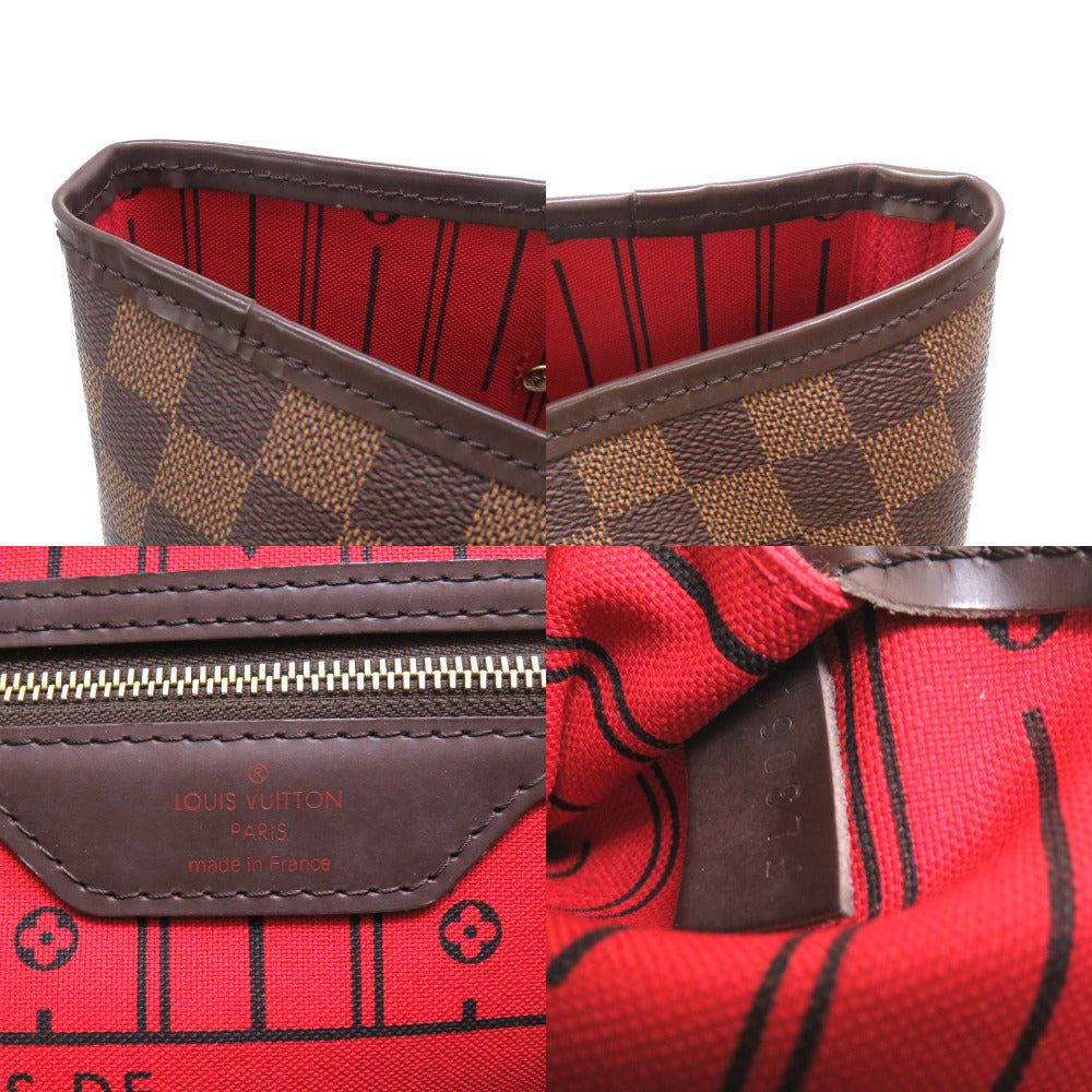 Louis Vuitton Tote Bag N51106 Damier Canvas Brown Damier Neverfull Gm Women