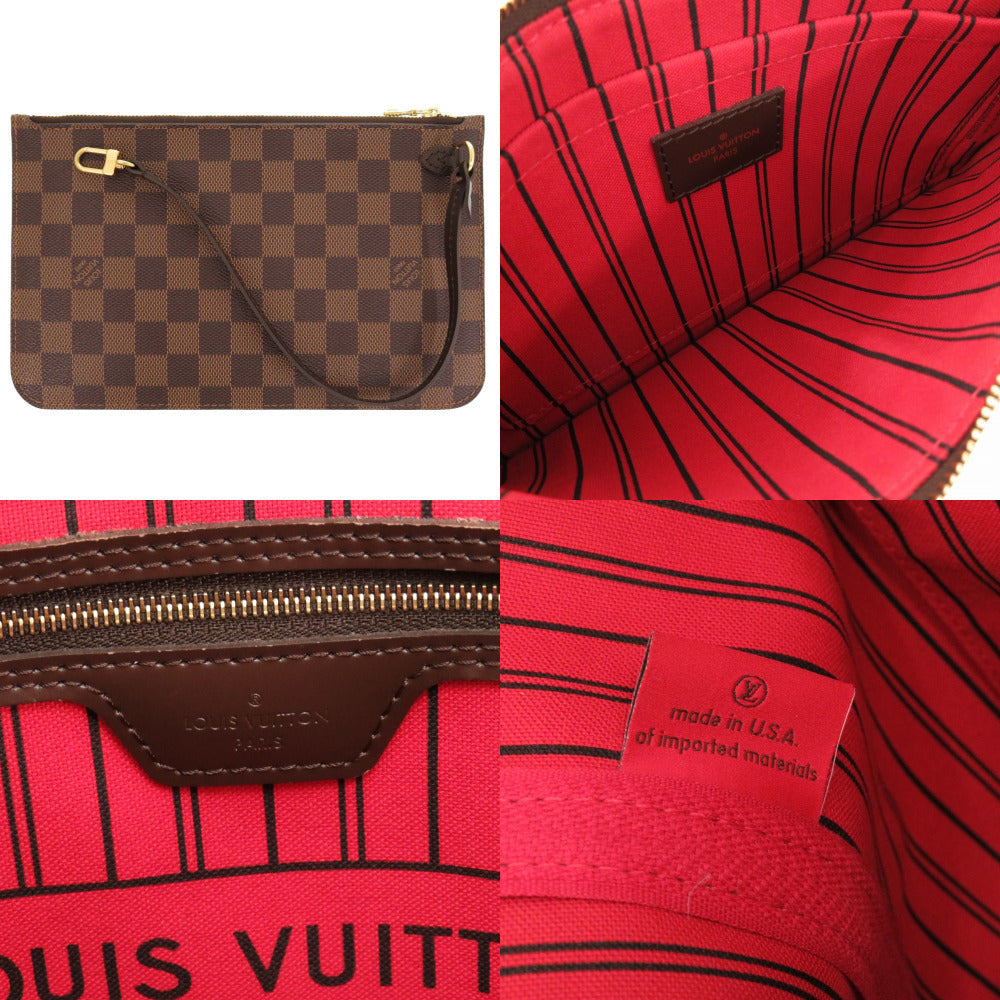 Louis Vuitton Tote Bag N41358 Damier Canvas Slys Damier New Neverfull Mm Women