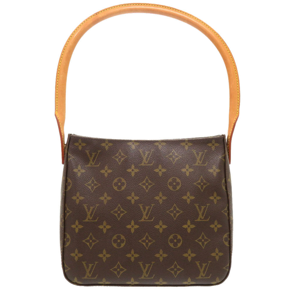 Louis Vuitton Shoulder Bag M51146 Monogram Canvas Brown Monogram Loopingmm Women
