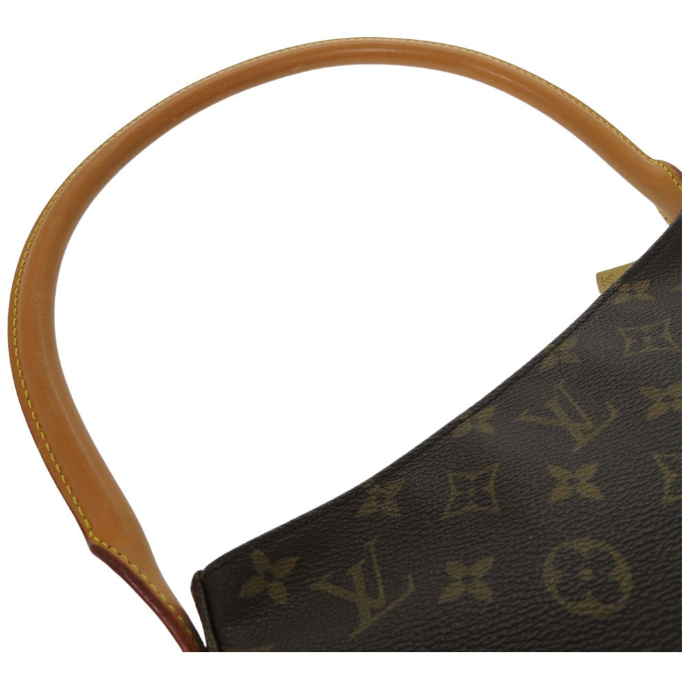 Louis Vuitton Shoulder Bag M51146 Monogram Canvas Brown Monogram Loopingmm Women