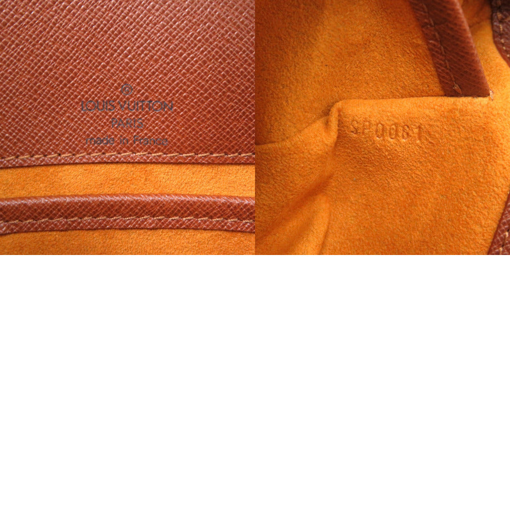 Louis Vuitton Shoulder Bag M51257 Monogram Canvas Brown Monogram Musette Tango Short Strap Women