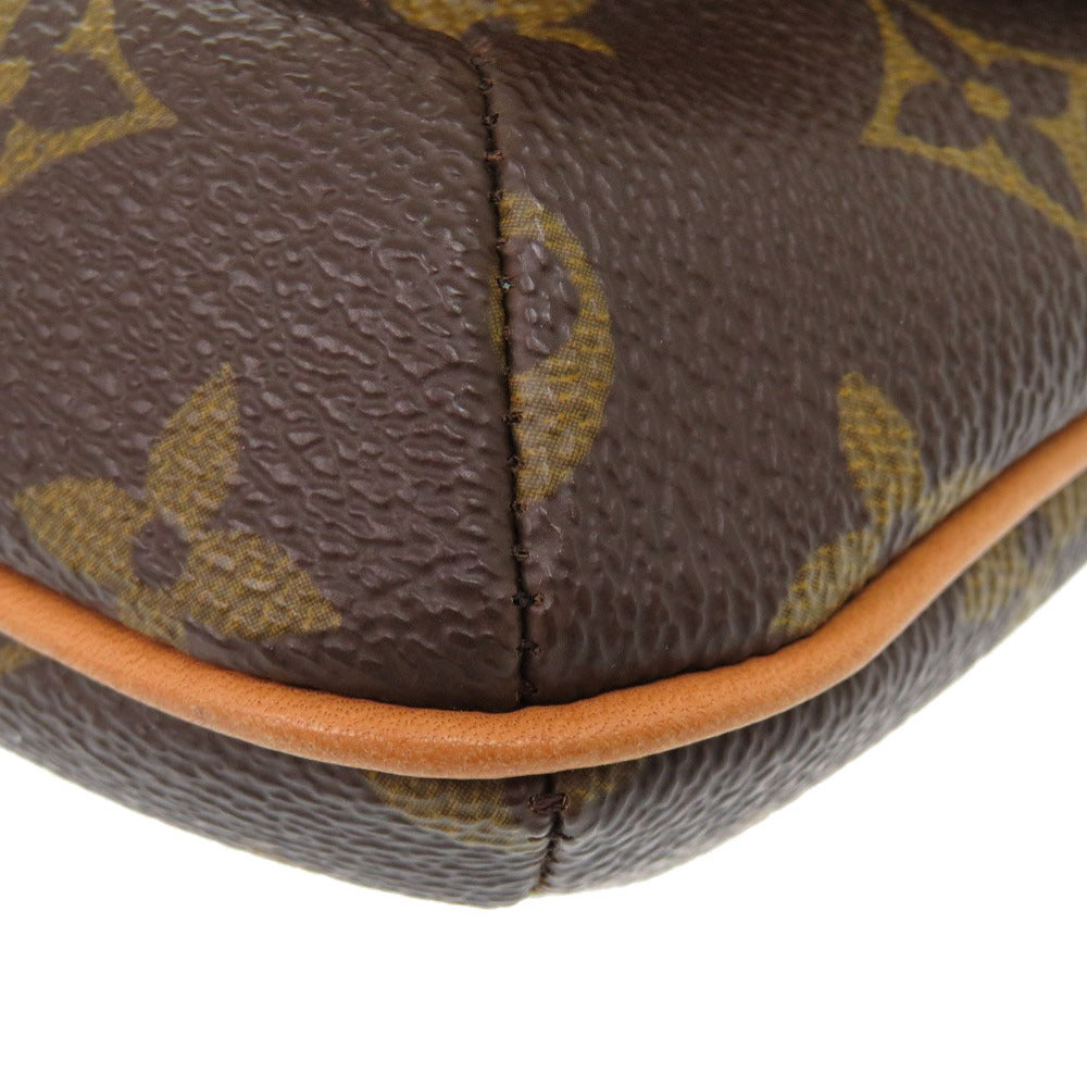 Louis Vuitton Shoulder Bag M51257 Monogram Canvas Brown Monogram Musette Tango Short Strap Women