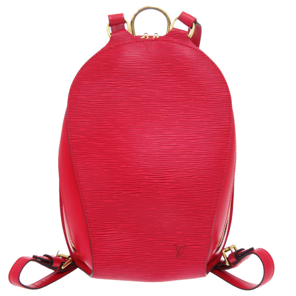 Louis Vuitton Backpack M52237 Epi Leather Castilian Red Epi Mabillon Women
