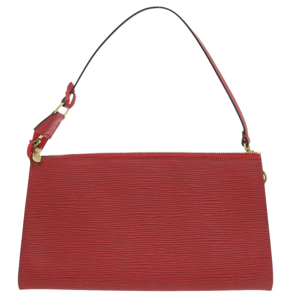 Louis Vuitton Handbag M52947 Epi Leather Castilian Red Epi Pochette Accessories Women
