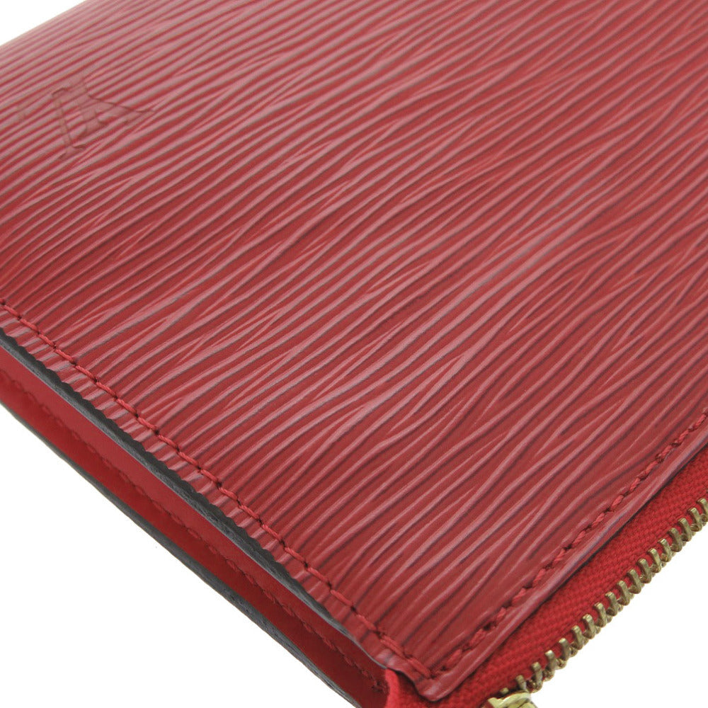 Louis Vuitton Handbag M52947 Epi Leather Castilian Red Epi Pochette Accessories Women