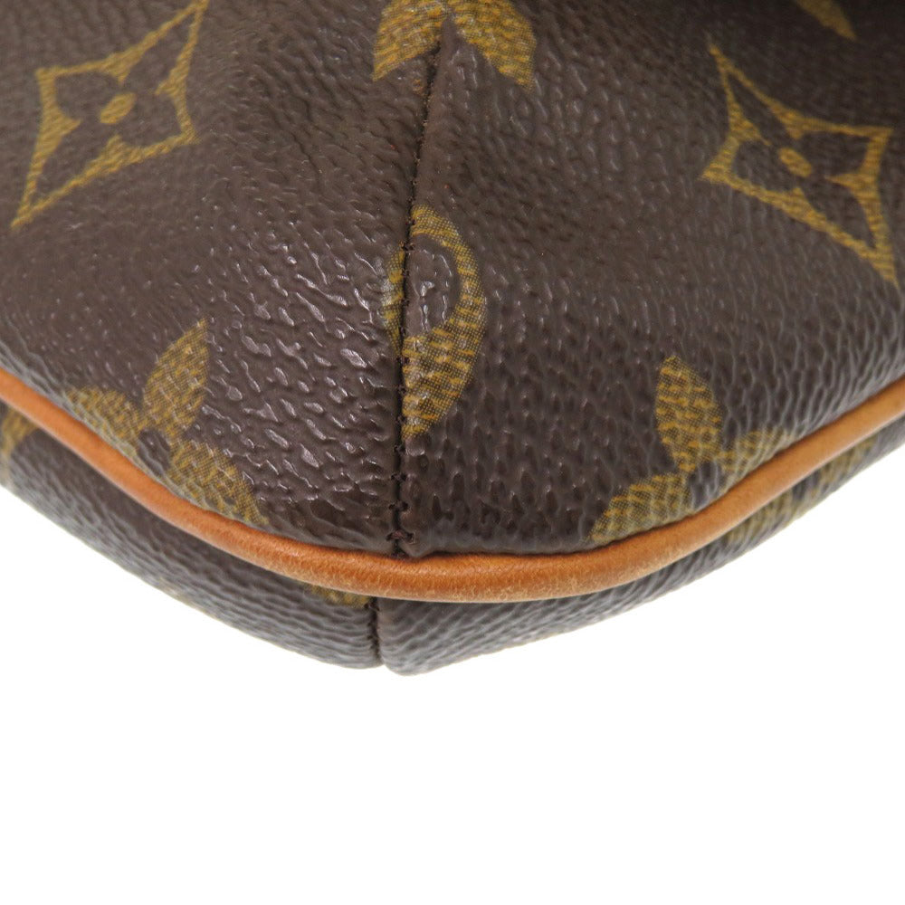 Louis Vuitton Shoulder Bag M51257 Monogram Canvas Brown Monogram Musette Tango Short Strap Women