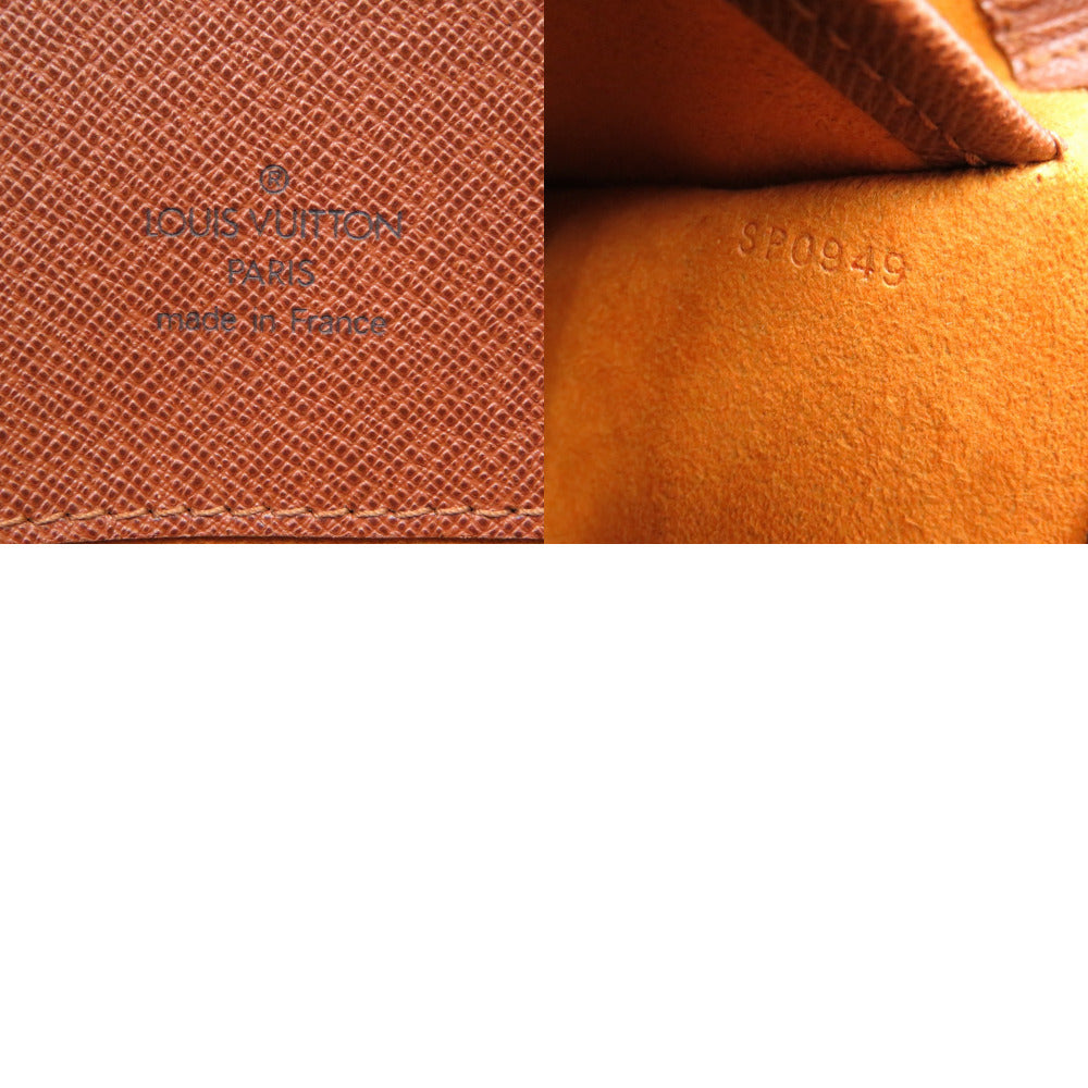 Louis Vuitton Shoulder Bag M51257 Monogram Canvas Brown Monogram Musette Tango Short Strap Women